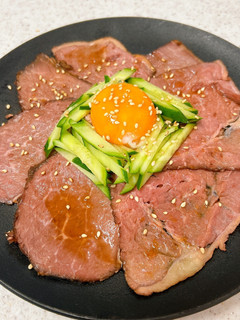 ローストビーフのユッケ風-レシピのメイン写真