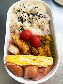 JK簡単弁当2024/04/12-レシピのメイン写真