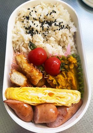 JK簡単弁当2024/04/12-レシピのメイン写真