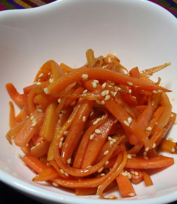 ☆柚子胡椒で♪にんじんのきんぴら☆ by かず猫 【クックパッド】 簡単