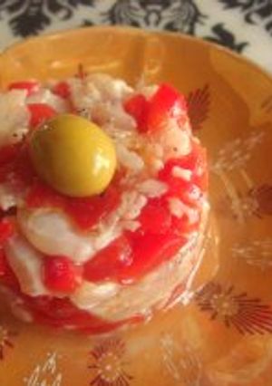 ヘルシー★白身魚とパプリカのタルタル-レシピのメイン写真