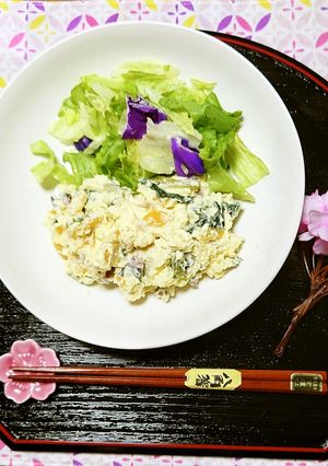 ヨウサマの減塩漬物ポテサラ-レシピのメイン写真