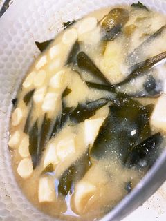 簡単お麩の味噌汁-レシピのメイン写真
