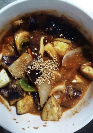 根菜茄子コク旨フルーティー味温野菜サラダ-レシピのメイン写真