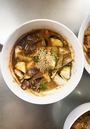 根菜茄子白菜簡単ビビンバ風味温野菜サラダ-レシピのメイン写真
