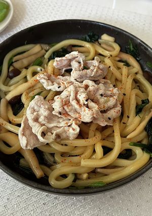 洗い物はお皿だけ！ワンプレート和風うどん-レシピのメイン写真