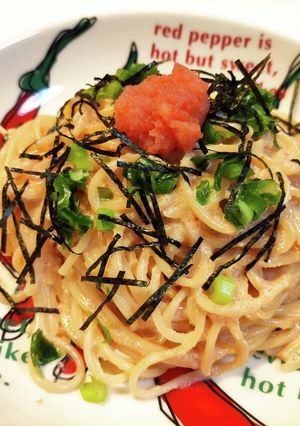 明太クリームパスタ-レシピのメイン写真