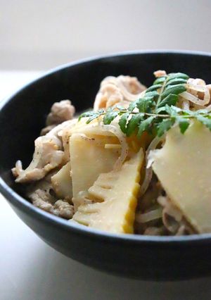 豚肉たけのこ糸こんにゃくの炒め煮★味噌味-レシピのメイン写真