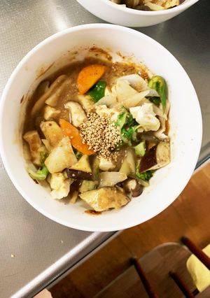 肉無豆腐簡単コク旨味噌パスタ味野菜炒め-レシピのメイン写真