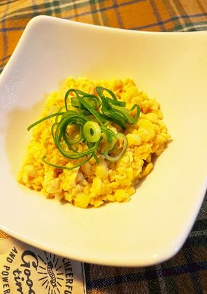 想像以上！卵豆腐だけで炒り卵-レシピのメイン写真