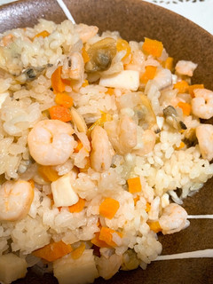 炊飯器で簡単♡シーフードピラフ♡-レシピのメイン写真