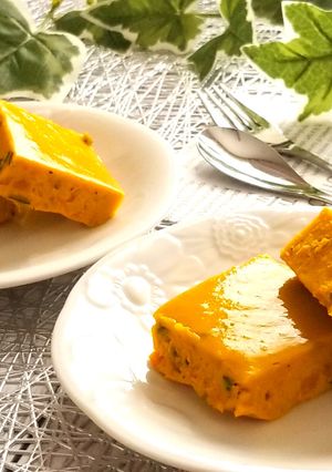 レンジで簡単♪かぼちゃのムース-レシピのメイン写真