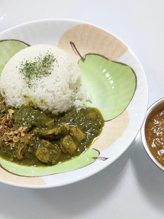 〇ほうれん草と鶏肉のカレー-レシピのメイン写真
