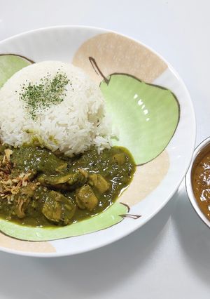 〇ほうれん草と鶏肉のカレー-レシピのメイン写真