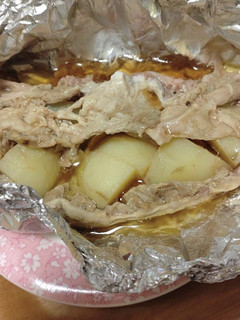 炊飯器で豚肉のじゃがバタ蒸し-レシピのメイン写真