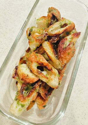 少量の油で♡ちくわの磯辺焼き-レシピのメイン写真