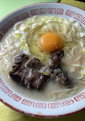 豚骨ラーメンのトッピング、牛肉入り-レシピのメイン写真