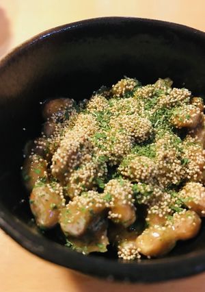 毎日の納豆●ケシの実たっぷりめトッピング-レシピのメイン写真