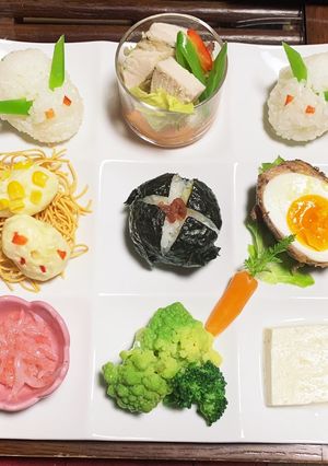 ワンプレート☆イースターご飯,2024-レシピのメイン写真