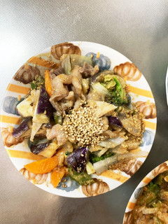 きな粉味噌すき焼味豚こま回鍋肉青椒肉絲風-レシピのメイン写真