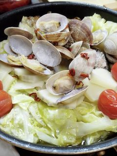 あさりのアヒージョ-レシピのメイン写真