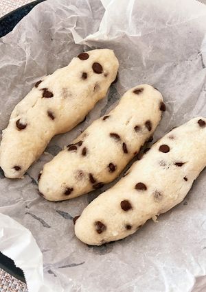 【えむみ式】豆腐米粉パン(チョコチップ)-レシピのメイン写真