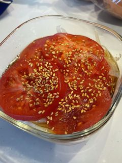 新玉ねぎとトマトのポン酢和え-レシピのメイン写真