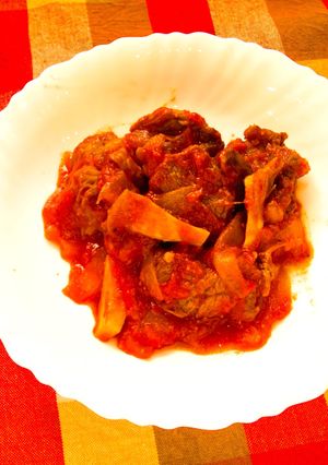 ☺簡単フレンチ♪牛肉のトマト煮込み☺-レシピのメイン写真