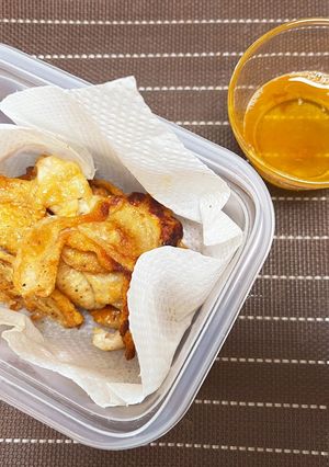 パリパリ鶏皮焼き&鶏油-レシピのメイン写真