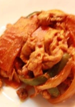 豚肉のケチャップ炒め★カレー風味-レシピのメイン写真