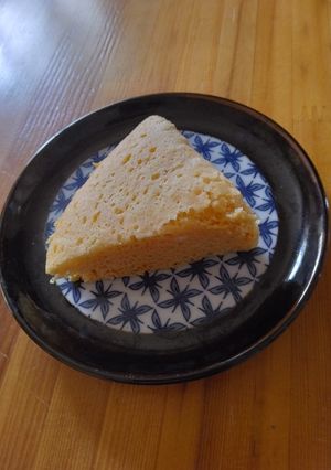 レンジできな粉米粉ケーキ-レシピのメイン写真