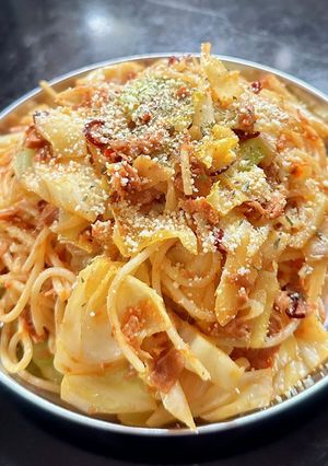 ✨ツナキャベツのペペロンチーノ☆-レシピのメイン写真