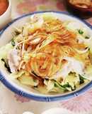 焼肉のタレでしゃぶしゃぶサラダ