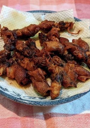 カレー風味の揚げ焼きホタルイカ～♪♪-レシピのメイン写真