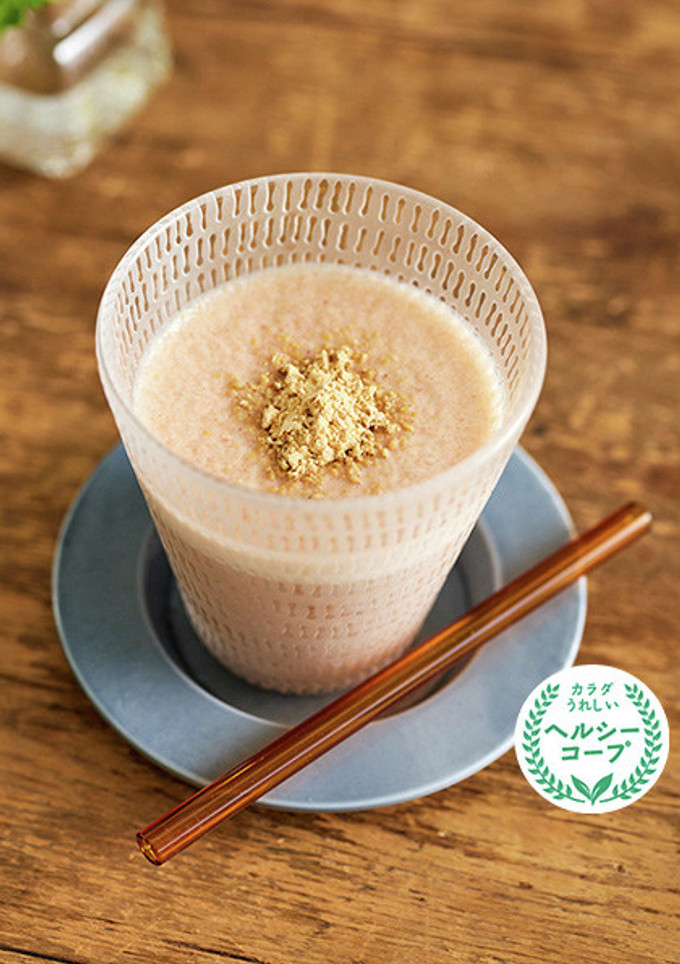 きな粉と小豆のソイシェイク-レシピのメイン写真
