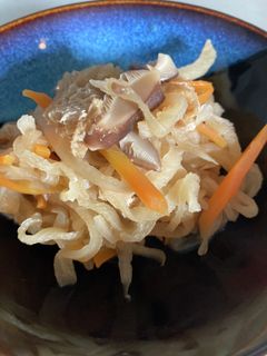 切り干し大根の出汁煮-レシピのメイン写真