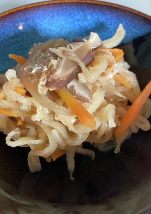 切り干し大根の出汁煮-レシピのメイン写真