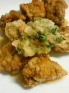 鶏の唐揚げ~おろしそかけて~-レシピのメイン写真