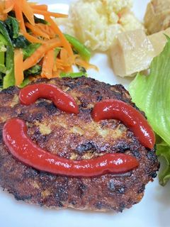 しいたけのハンバーグ-レシピのメイン写真