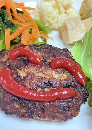 しいたけのハンバーグ-レシピのメイン写真