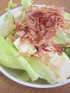 レタスと豆腐のサラダ-レシピのメイン写真