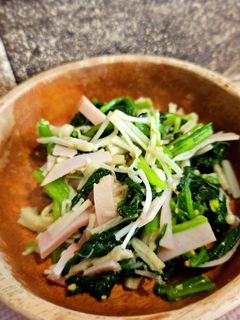 ほうれん草とえのきの和え物-レシピのメイン写真