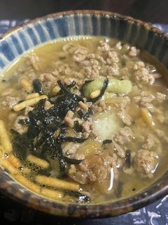 肉そぼろ茶漬け-レシピのメイン写真