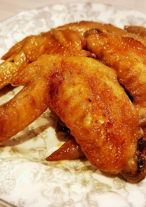 鶏手羽先のニンニクめんつゆ煮-レシピのメイン写真