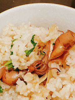 ホタルイカの炊き込みご飯-レシピのメイン写真
