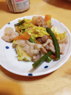 ピリ辛肉野菜炒め-レシピのメイン写真