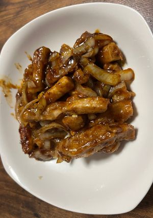 照りうまポークチャップ-レシピのメイン写真