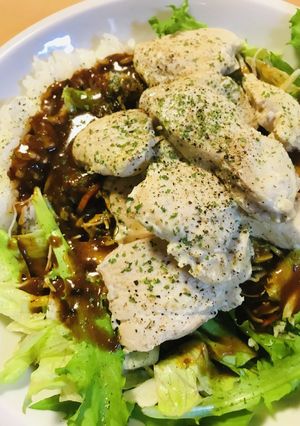レトルト活用●チキンカレープレート-レシピのメイン写真