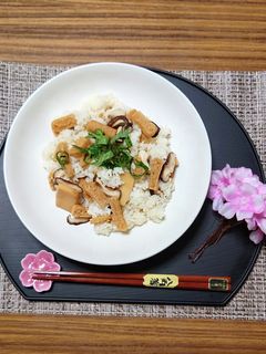 ヨウサマの減塩かんたん筍ご飯-レシピのメイン写真