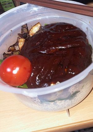 備忘録 ロコモコ丼-レシピのメイン写真